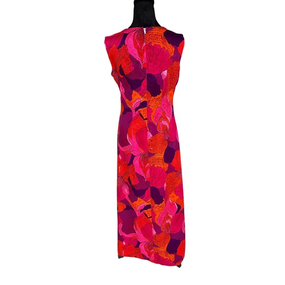 Vintage Mr. D's Kailua Kona‎ Hawaii Floral Maxi Dress Sleeveless - Picture 3 of 9